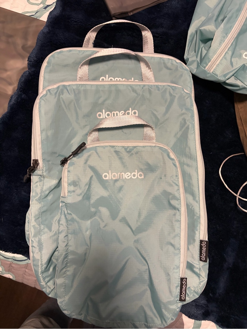 4 Set Compression Packing Cubes for Suitcases